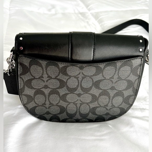 COACH Georgie Saddle Bag - Picture 2 of 6